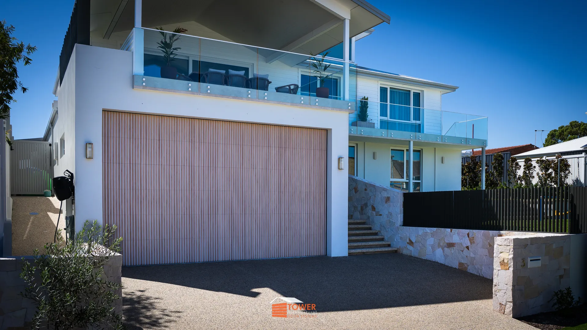 Architectural Range — Batten Series Location: Perth Style Profile: A bright, coastal-inspired façade that blends soft timber tones with modern architectural detailing.