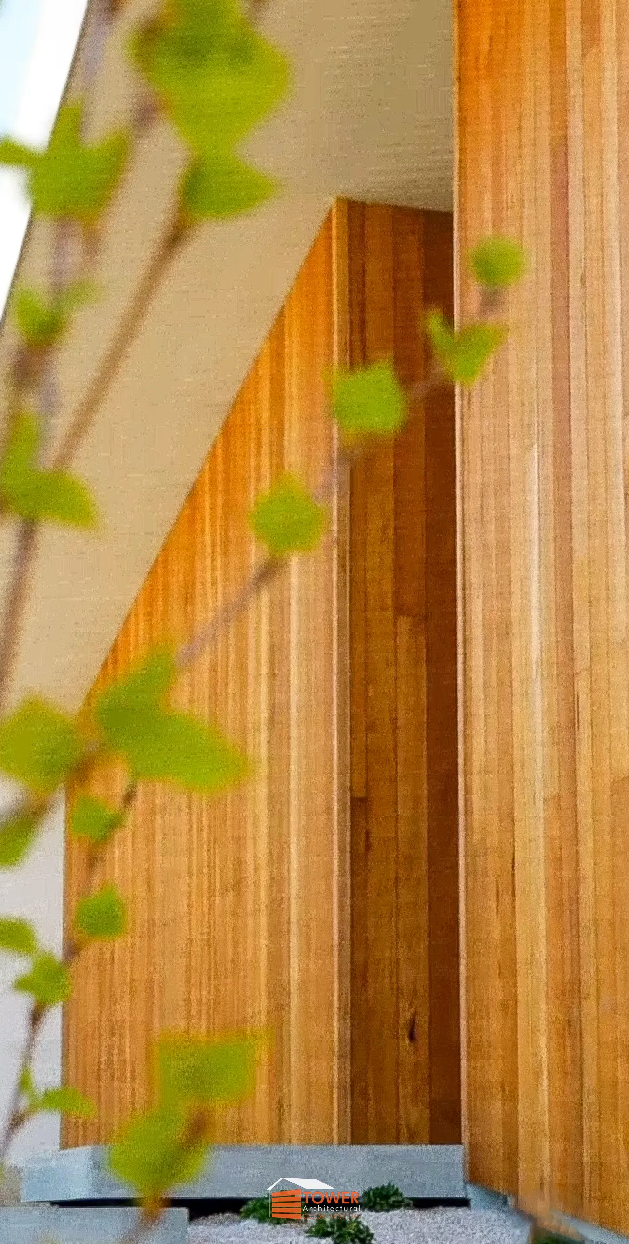 Architectural Range — Natural Series Location: Tasmania Builder: Zanetto Builders Style Profile: Part of a standout architectural project known as Azgard , this façade showcases the beauty and warmth of Silvertop Ash paired with bold modern geometry.